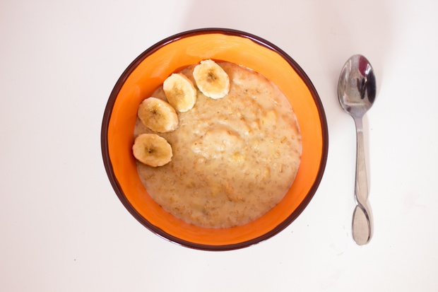 Porridge banane – beurre de&nbsp;cacahuètes