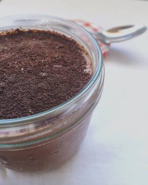 Porridge frais prêt à être dégusté