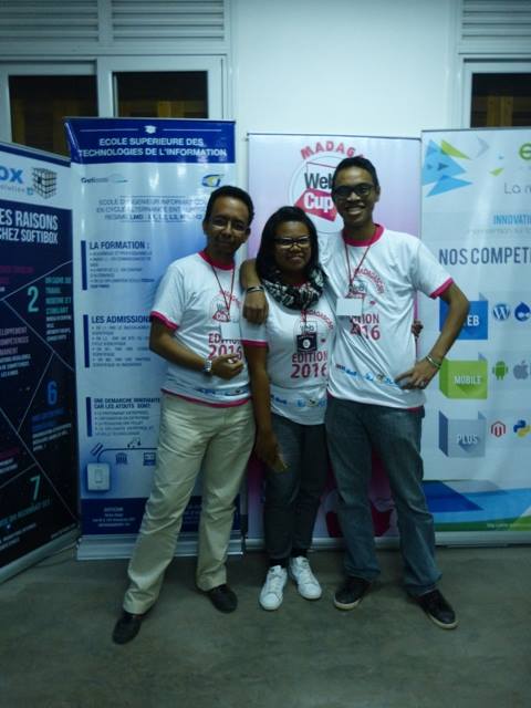 L'équipe sans Jary qui a dû partir après les présentations