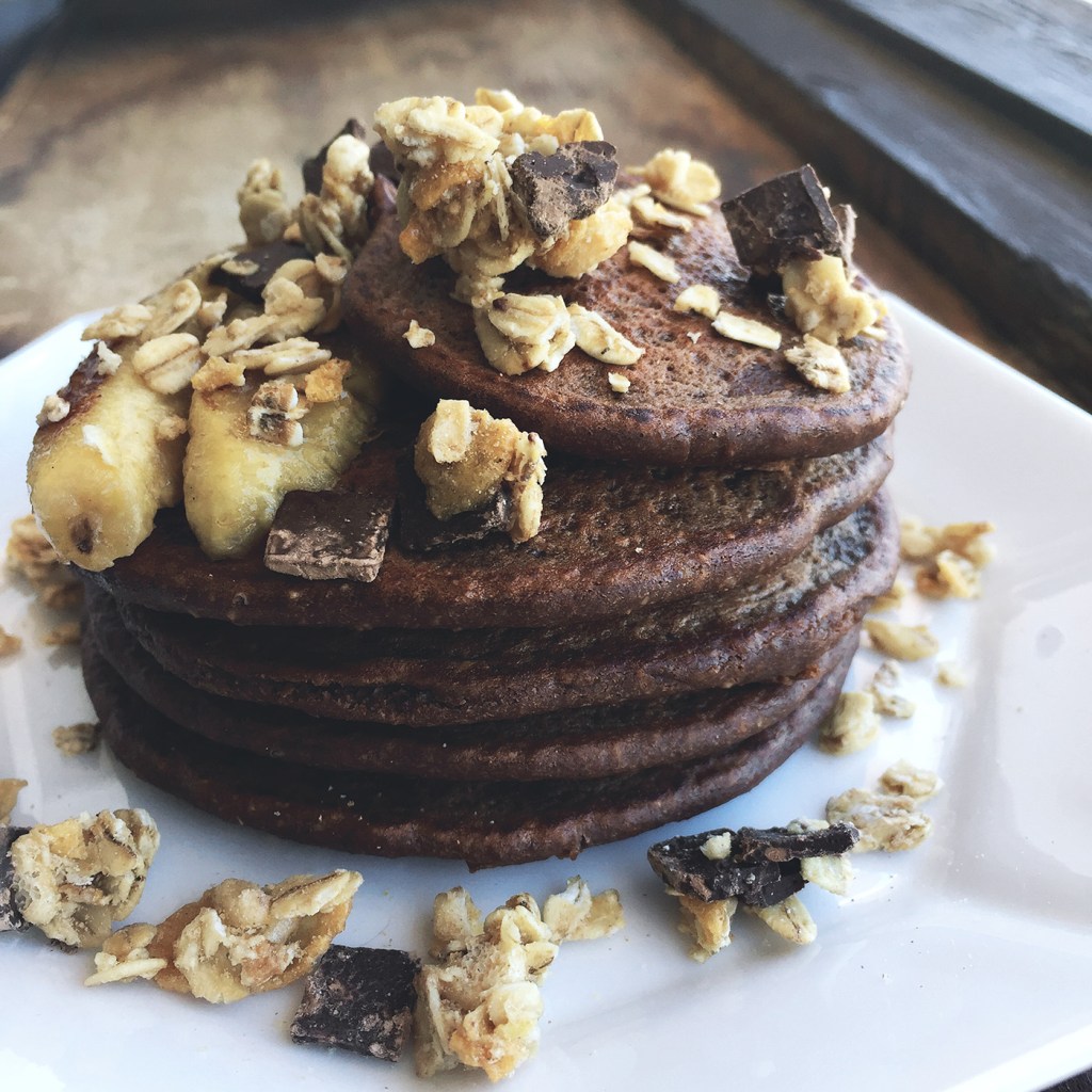 Pancakes façon fondant au&nbsp;chocolat