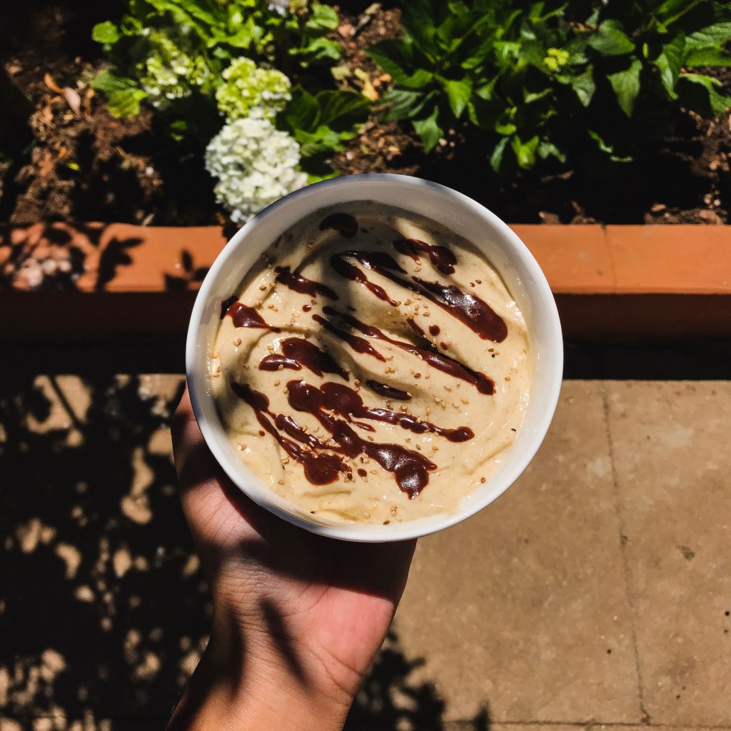 Nicecream au baobab et&nbsp;gingembre