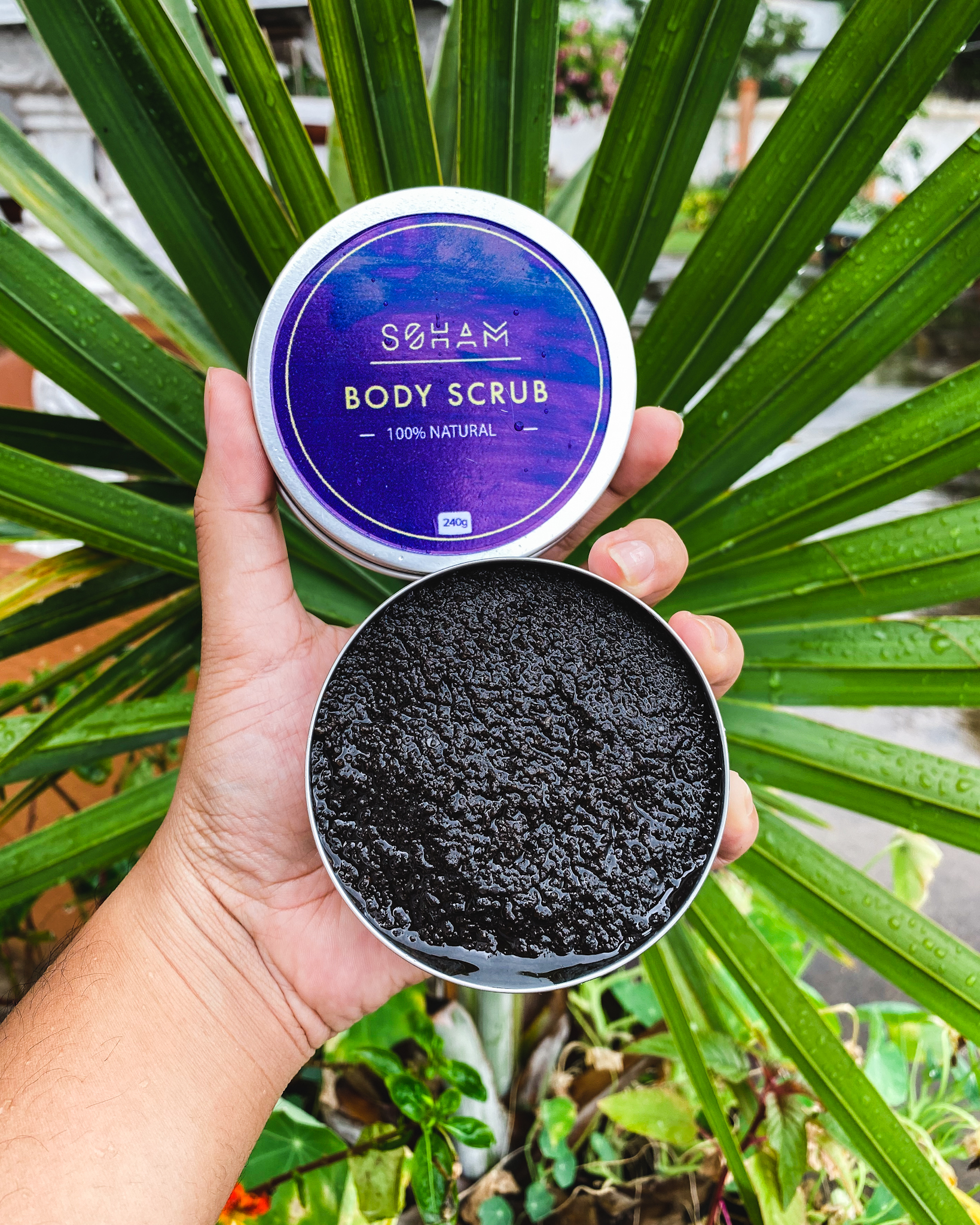 Le gommage 100% naturel de Soham