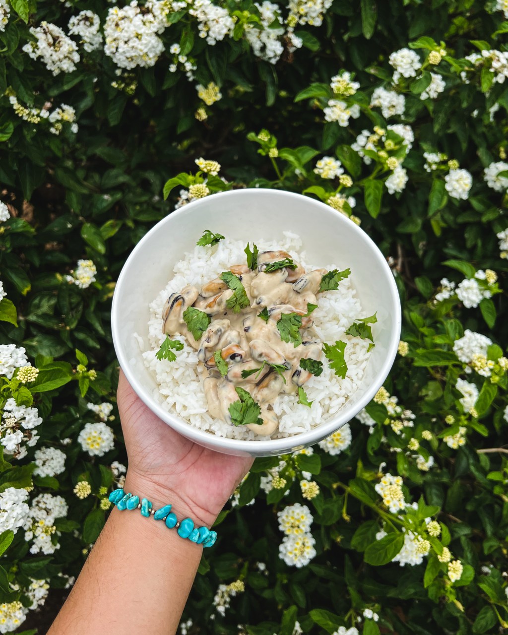 Moules au coco façon&nbsp;thaï